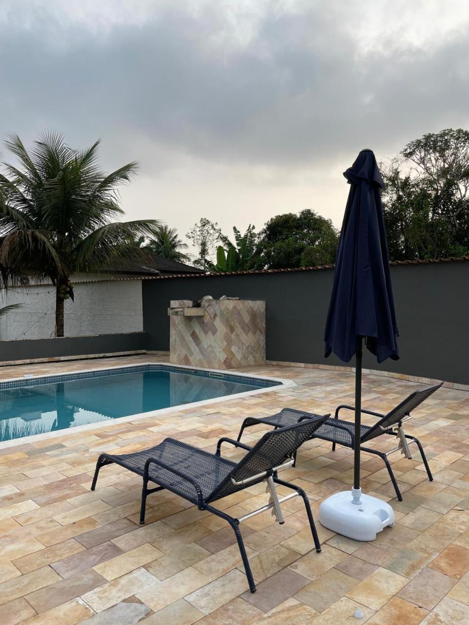 Vila Casa Com Quadra De Areia Boraceia Sao Sebastiao Exteriér fotografie