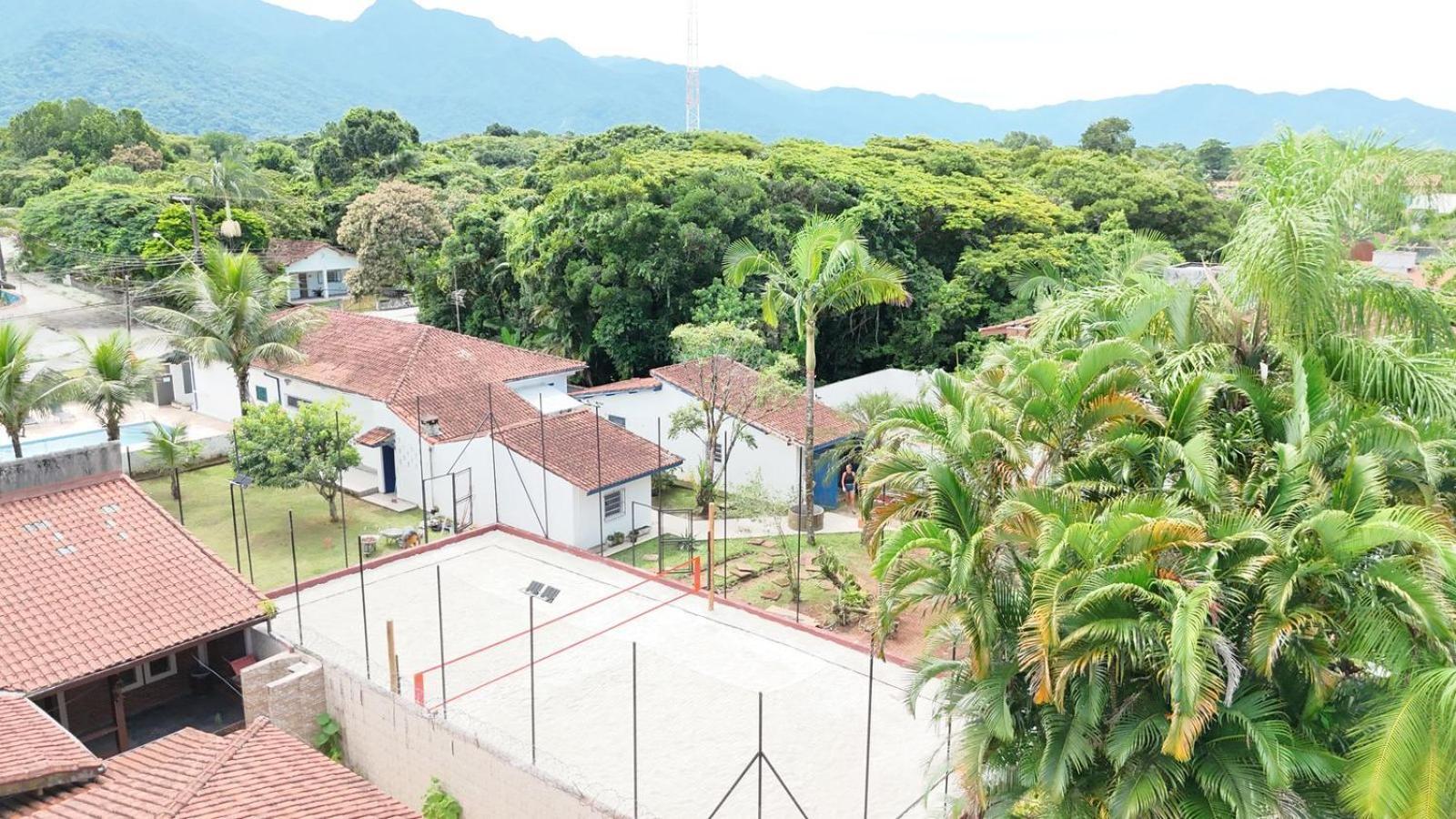 Vila Casa Com Quadra De Areia Boraceia Sao Sebastiao Exteriér fotografie